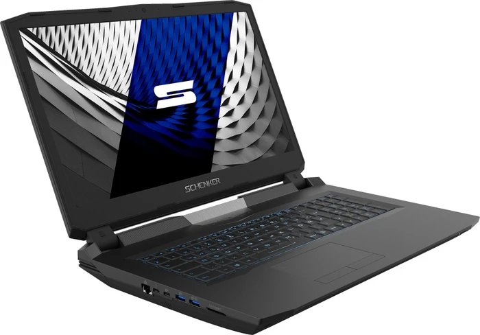 Schenker DTR 17-L17, Core i7-7700K, 8GB RAM, 250GB SSD, GeForce GTX 1080, DE