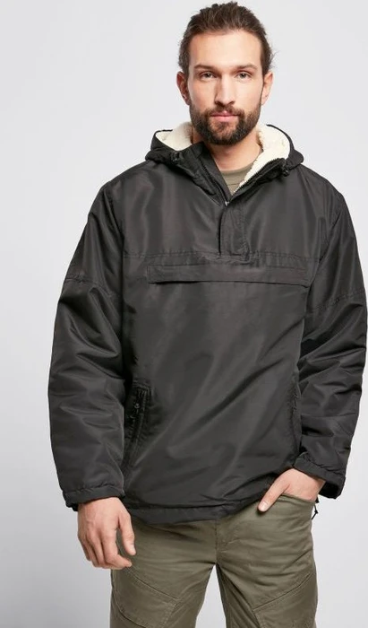 Brandit Windbreaker Sherpa Anorak schwarz (Herren)