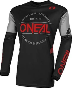 O'Neal Element Brand Trikot langarm schwarz/rot (Herren)