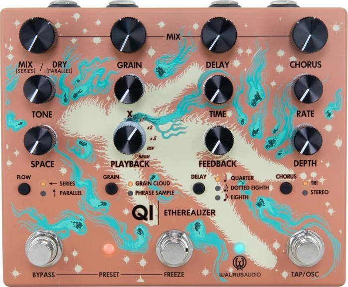 Walrus Audio Qi Etherealizer Terracotta