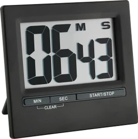 TFA Dostmann Kurzzeitmesser Kitchen Timer schwarz