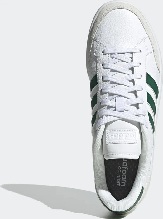 adidas Grand Court SE cloud white/collegiate green/orbit grey