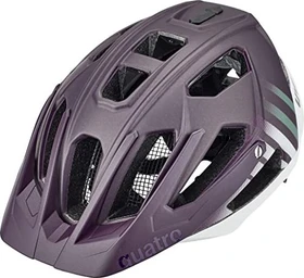 UVEX Quatro CC Helm plum/white matt