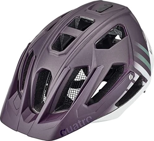UVEX Quatro CC Helm plum/white matt