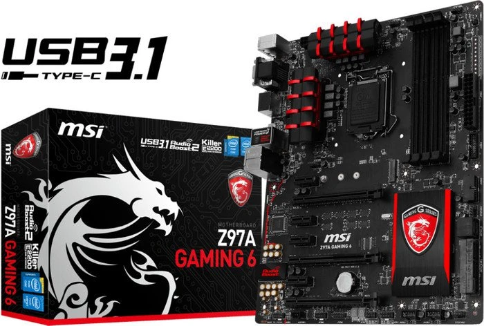 MSI Z97A Gaming 6 (Intel 1150)