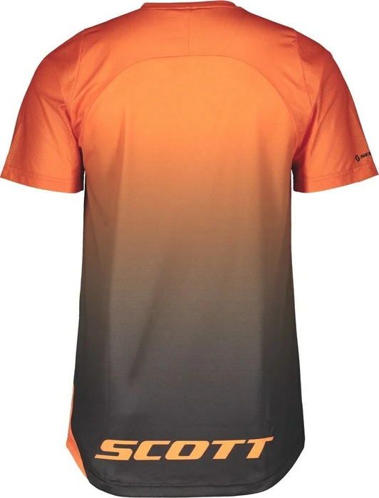 Scott Trail Vertic Zip Trikot kurzarm exotic orange/black (Herren)