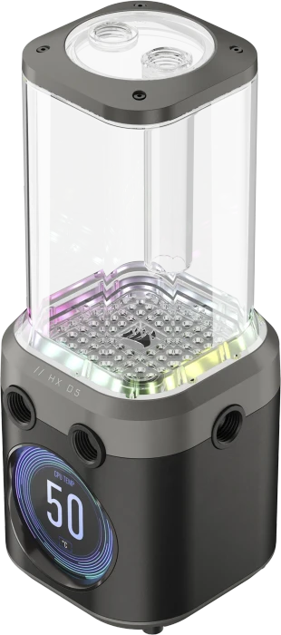 Corsair iCUE LINK XD5 RGB Elite LCD, schwarz, mit Pumpe