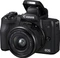 Canon EOS M50 schwarz mit Objektiv EF-M 15-45mm 3.5-6.3 IS STM Vorschaubild