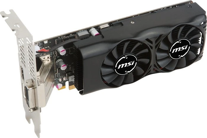 MSI GeForce GTX 1050 Ti 4GT LP, 4GB GDDR5, DVI, HDMI, DP