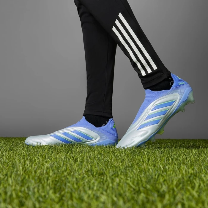 adidas Copa Pure 3 Elite Laceless FG halo blue/blue fusion/lucid lemon