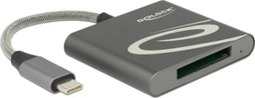 DeLOCK Card Reader für XQD 2.0 Speicherkarten, USB-C 3.0 [Stecker] (91746)