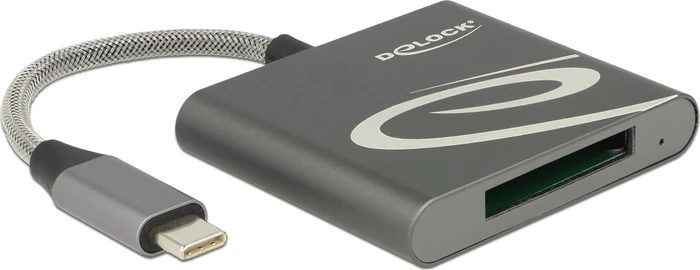 DeLOCK Card Reader für XQD 2.0 Speicherkarten, USB-C 3.0 [Stecker]