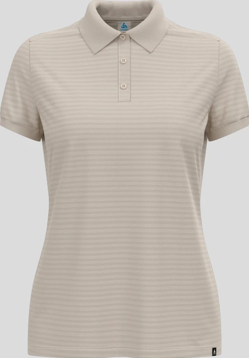 Odlo Ascent Natural Poloshirt kurzarm silver cloud (Damen)