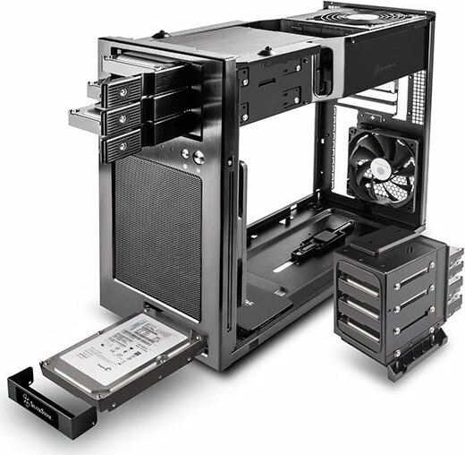 SilverStone Case Storage CS330, schwarz