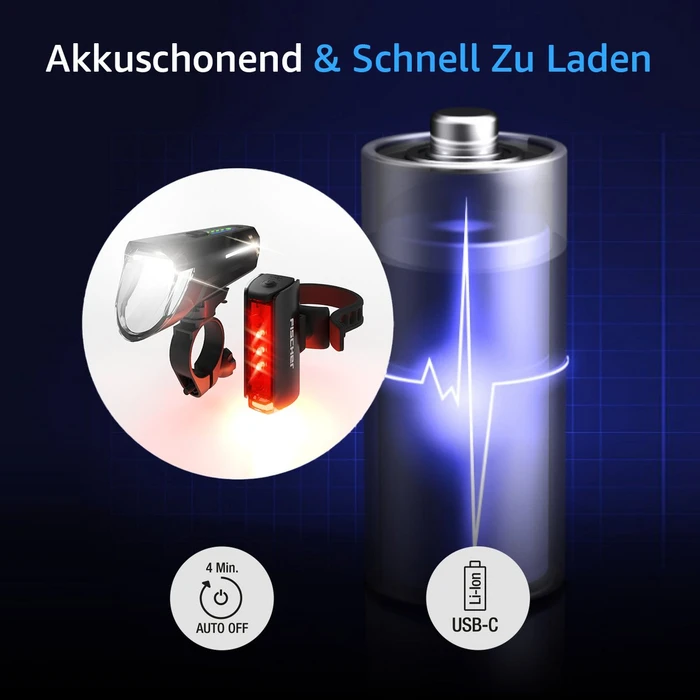 Fischer Twin Stop 110 Lux + RBS Beleuchtungsset