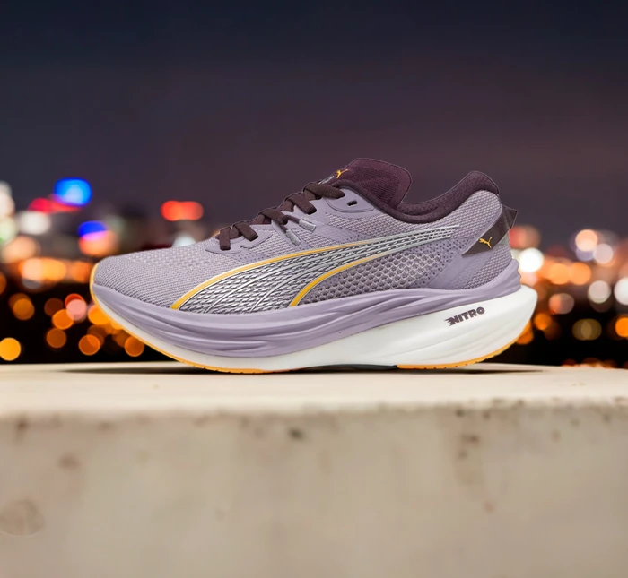 Puma Deviate Nitro 3 pale plum/midnight plum/sun stream (Damen)