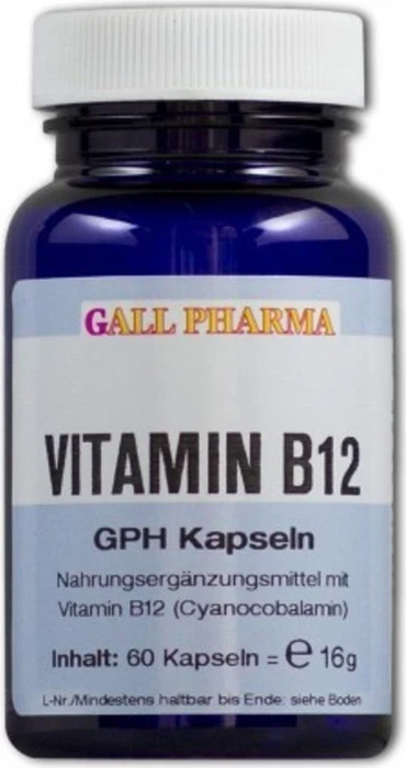 Vitamin B12 3µg GPH Kapseln, 60 Stück