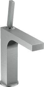 Hansgrohe Axor Citterio 160 Waschbeckenarmatur mit Ablauffernbedienung brushed chrome