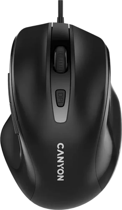 Canyon M-6 Wired Mouse, schwarz, USB