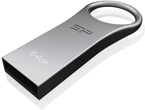 Silicon Power Firma F80 32GB silber, USB-A, USB 2.0
