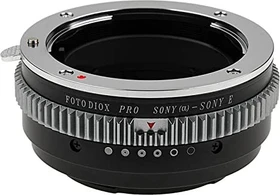 Fotodiox Pro Lens Mount Adapter für Sony A auf Sony E