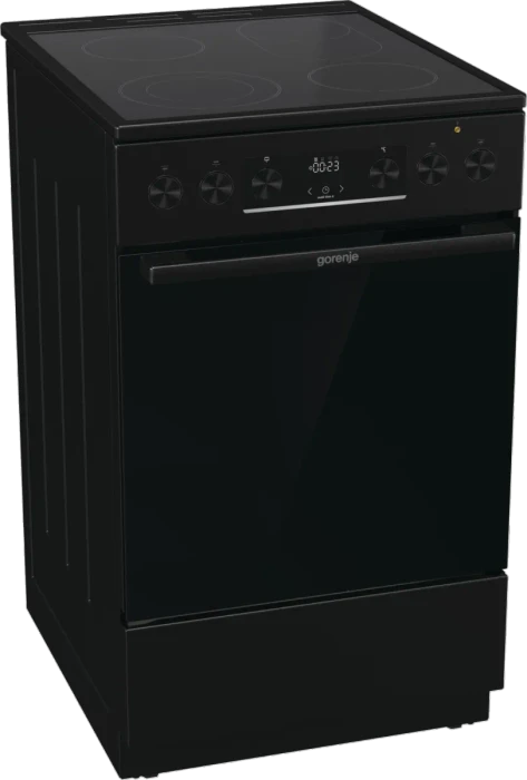 Gorenje GECS5C70BPA Elektroherd mit Glaskeramik-Kochfeld