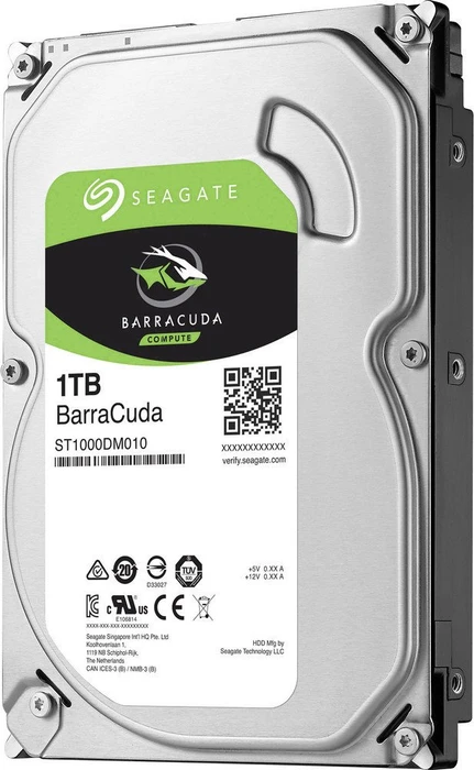 Seagate BarraCuda Compute 1TB, 512e / 3.5" / SATA 6Gb/s, bulk