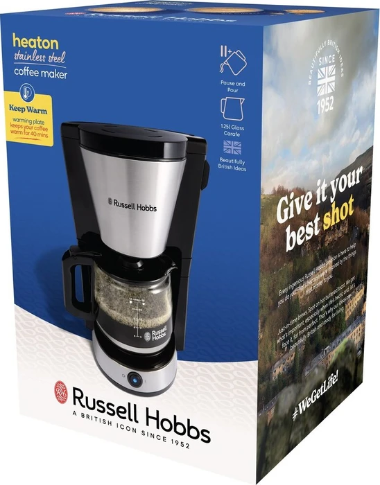 Russell Hobbs Heaton schwarz/edelstahl