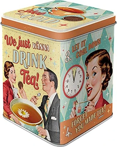 Nostalgic Art Retro Teedose Tea & Cookies together Aufbewahrungsbehälter