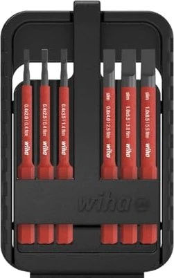 Wiha 2831 slimBit electric Bitset inkl. Werkzeugbox, 6-tlg.