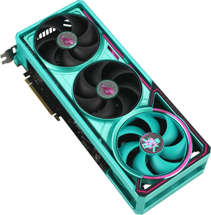 ASUS ROG Astral GeForce RTX 5080 Hatsune Miku Edition, ROG-ASTRAL-RTX5080-O16G-HATSUNE-MIKU-EDITION, 16GB GDDR7, 2x HDMI, 3x DP