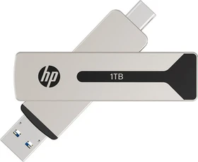 PNY HP 911 Pro 1TB Pearl Nickel, USB-A + USB-C, USB 3.2 Gen 1×1