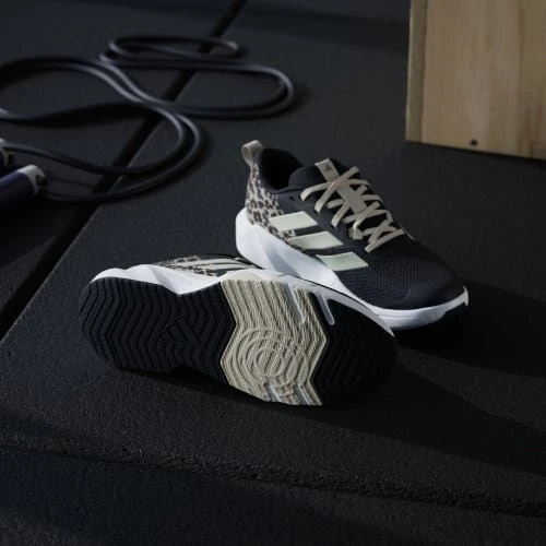 adidas Rapidmove Go core black/ice gold met./crystal linen (Damen)