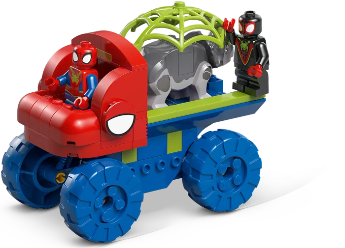 LEGO Marvel Super Heroes Spielset - Spideys Team auf Rettungsmission im Dino-Truck