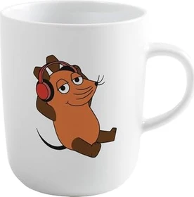 Kahla DieMaus Becher Musik Maus 8.5cm