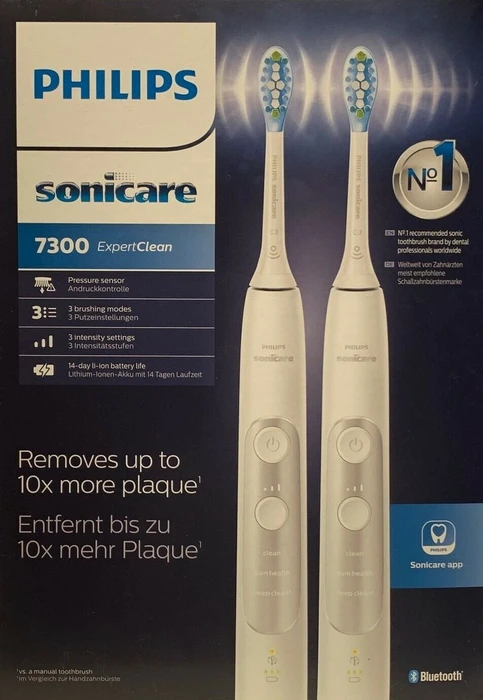 Philips HX9611/19 Sonicare ExpertClean 7300 weiß + 2. Handstück