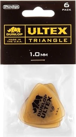 Dunlop Ultex Triangle Pick, 1.0mm, 6-Pack