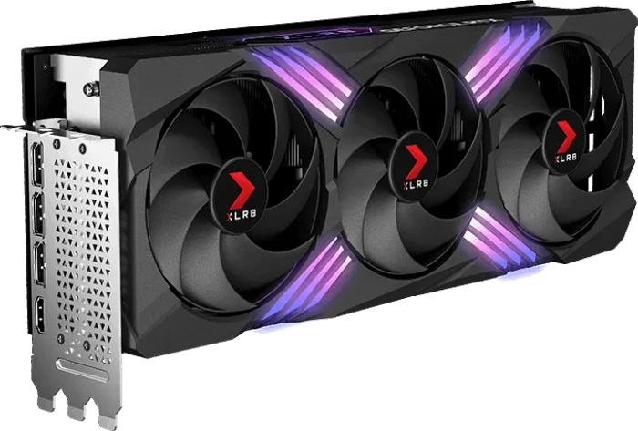 PNY GeForce RTX 4080 SUPER XLR8 Gaming Verto Epic-X RGB Overclocked Triple Fan, 16GB GDDR6X, HDMI, 3x DP