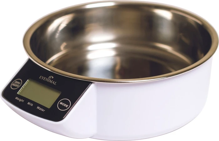 Kerbl Intelligent Pet Bowl mit integrierter Waage, 1l, weiß