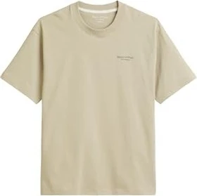 Marc O'Polo Relaxed Rückenprint T-Shirt kurzarm pure cashmere (Herren)