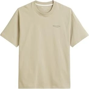 Marc O'Polo Relaxed Rückenprint T-Shirt kurzarm pure cashmere (Herren)