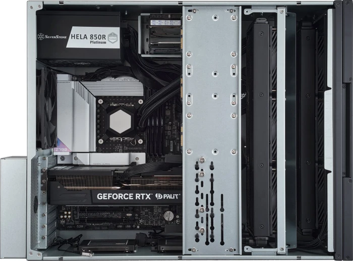 SilverStone RM52, schwarz, 5HE, ATX