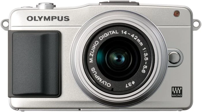 Olympus PEN E-PM2 silber mit Objektiv M.Zuiko digital 14-42mm 3.5-5.6 II