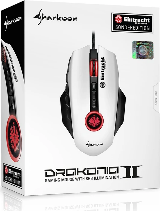 Sharkoon Drakonia II Eintracht Frankfurt Sonderedition, USB