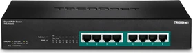 TRENDnet TPE-TG Desktop Gigabit Switch, 8x RJ-45, 240W PoE+ (TPE-TG80F)
