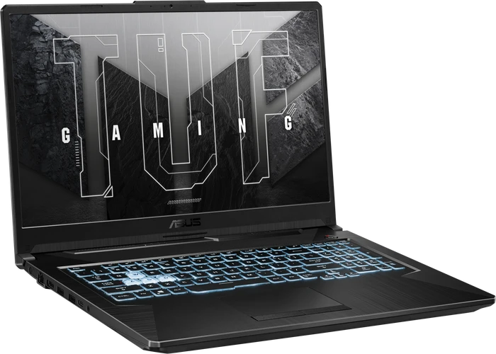 ASUS TUF Gaming A17 FA706QM, Graphite Black, Ryzen 7 5800H, 16GB RAM, 512GB SSD, GeForce RTX 3060, DE