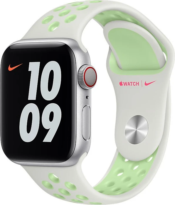 Apple Nike Sportarmband Regular für Apple Watch 40mm Spruce Aura/Vapor Green
