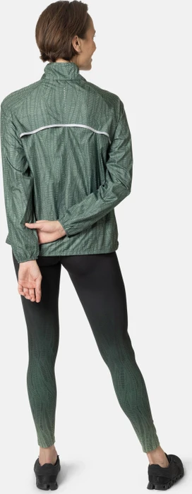 Odlo Zeroweight Print Laufjacke loden frost (Damen)