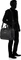 Samsonite Pro-DLX 5 Bailhandle expandable 15.6" erweiterbare Notebook-Umhängetasche schwarz Vorschaubild