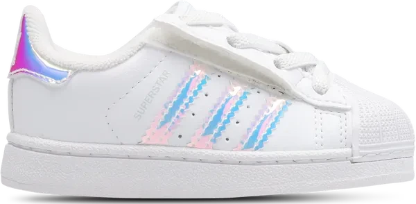 adidas Superstar II CF EL Infant weiß/violett (Junior)